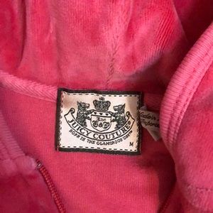 Pink Juicy Couture Zip up